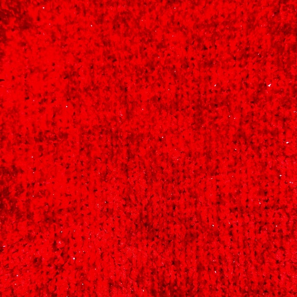 American Weekend red turtleneck sweater - Picture 6 of 11